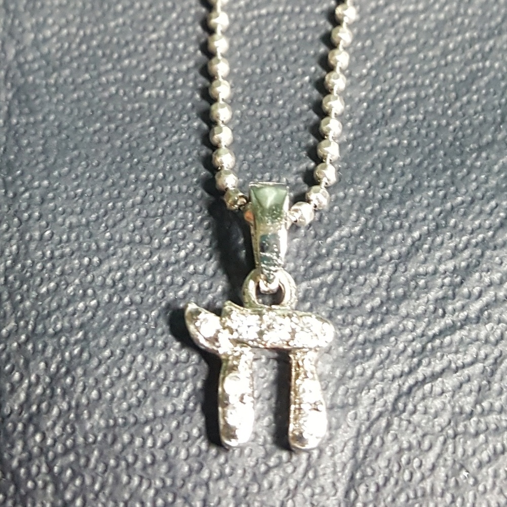 Chai symbol Sterling Silver