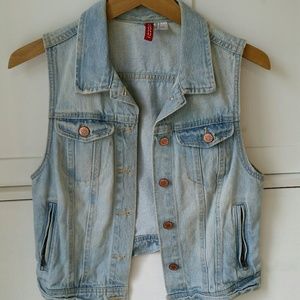 Denim vest