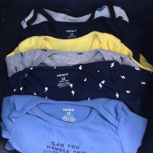 6 bodysuit baby boy used