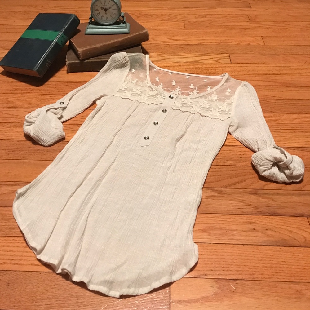 3/4 sleeve top