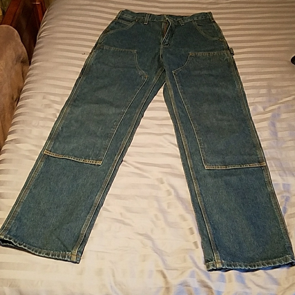 Mens Carhartt Doublefront Dungarees 32 x 34