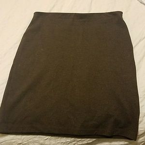 Nordstrom rack brown pencil skirt