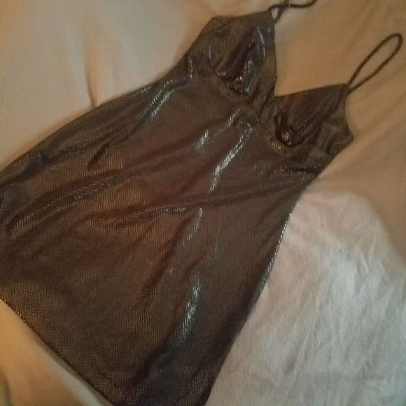Rampage Dresses & Skirts - Velvet Snakeskin Print LBD