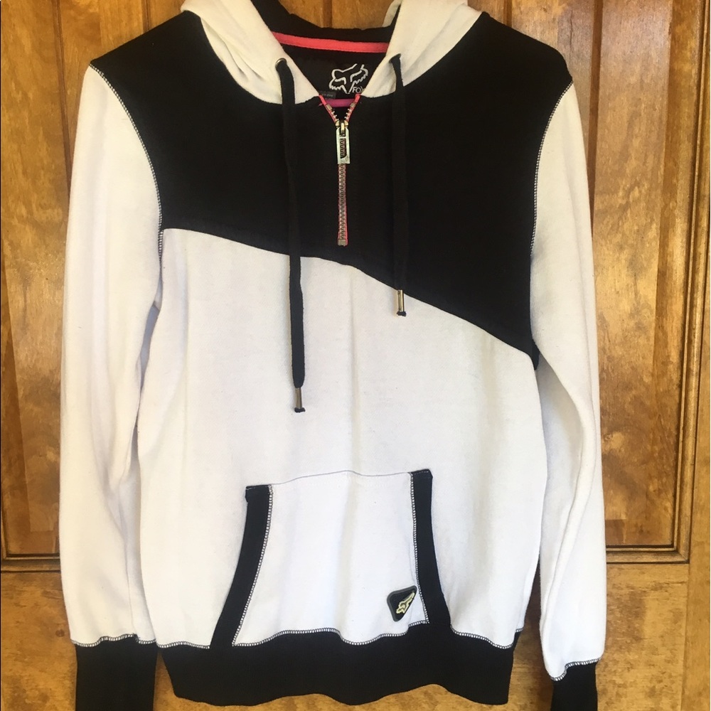 Fox Riders Co 3/4 zip pullover