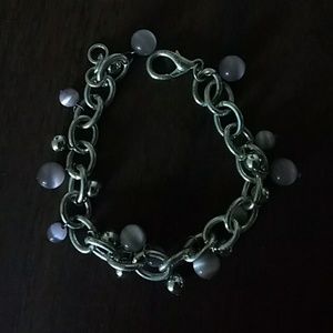 Elegant Purple beaded bracelet