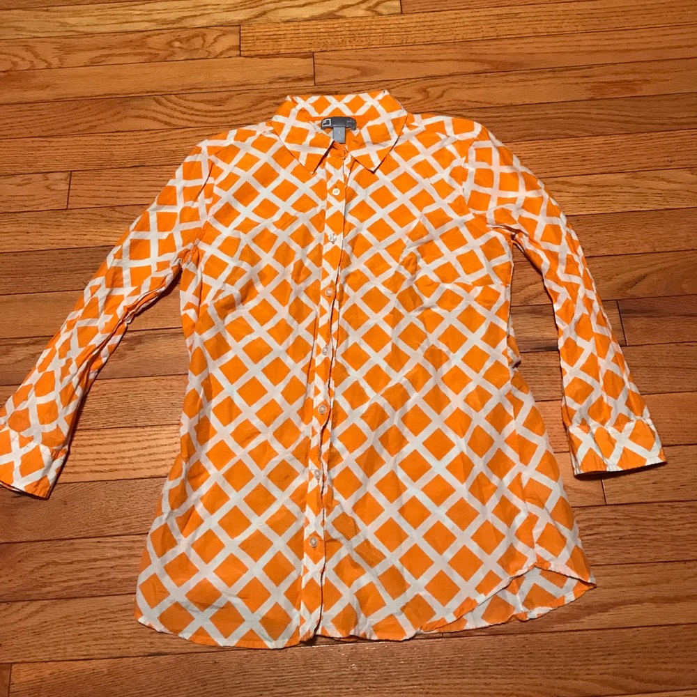 JCP button down top - Picture 2 of 4
