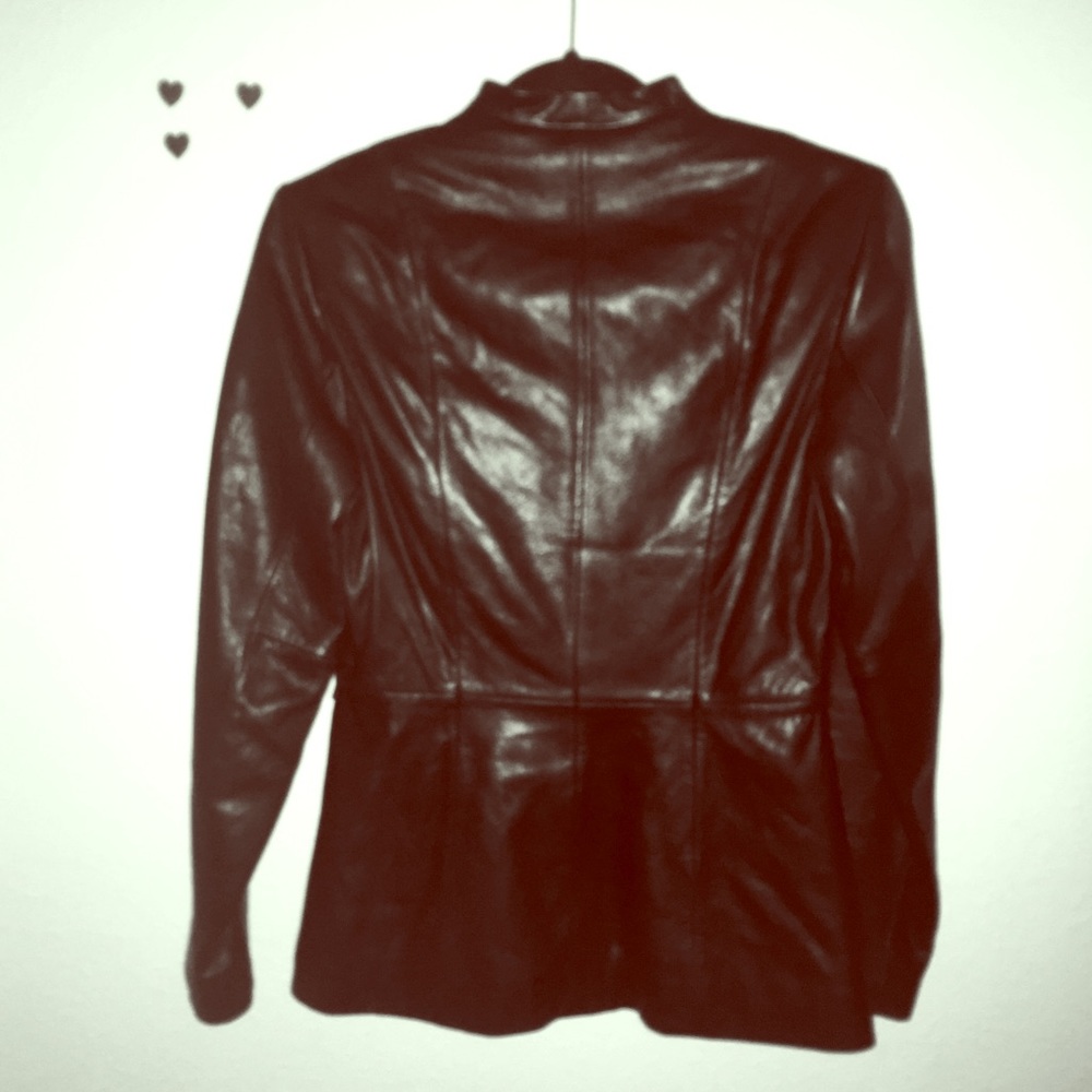 Classiques Leather Blazer/Jacket. Single Button. - image 3