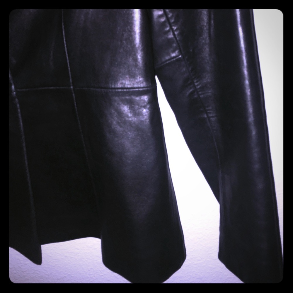 Classiques Leather Blazer/Jacket. Single Button. - image 5