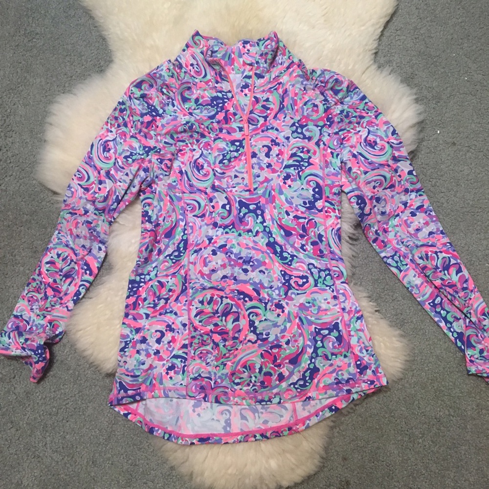 Lilly Pulitzer Luxletic Quarter Zip