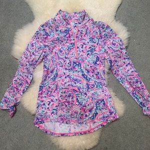 Lilly Pulitzer Luxletic Quarter Zip