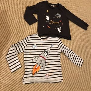Bundle: Zara long sleeve tops - size 2/3