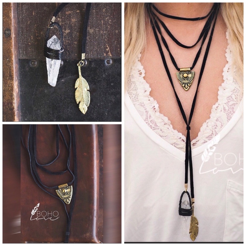 🌻Bohemian Gypsy Boho Necklace - Picture 2 of 6