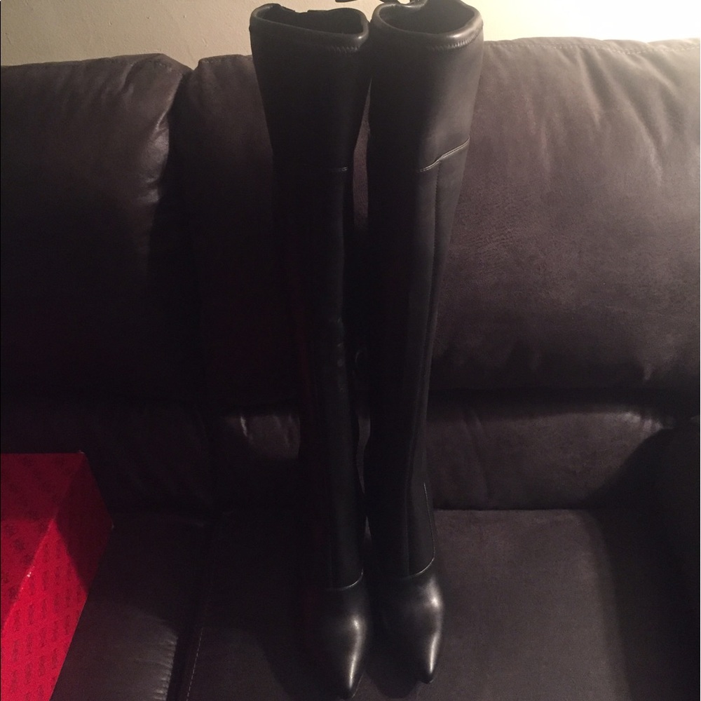 Brand new over knee boot