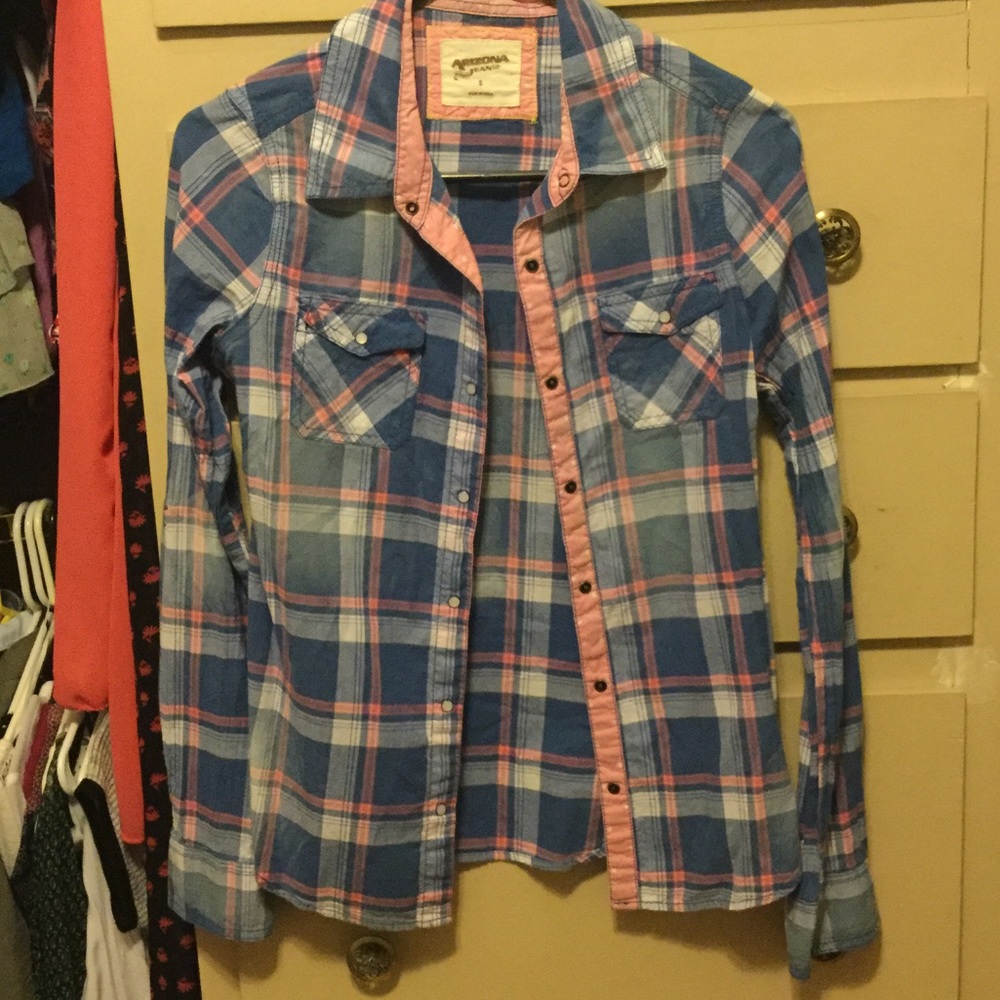 Plaid Button Up Shirt