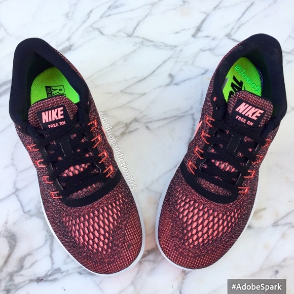 Nike free run women's black sneakers - Picture 4 of 5