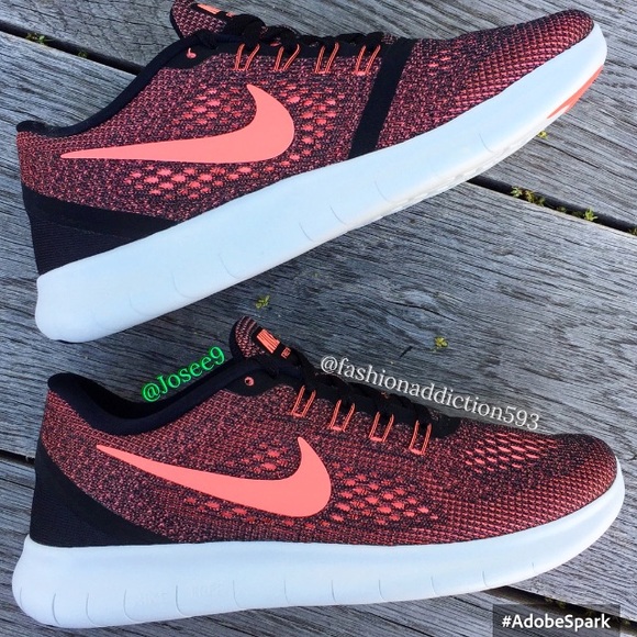 Nike free run women's black sneakers - Picture 5 of 5