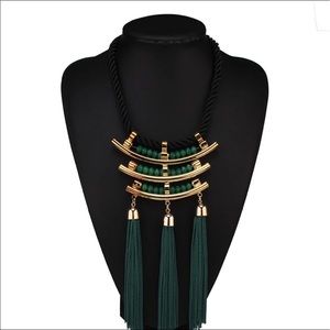 New Vintage Style Tassel Necklace