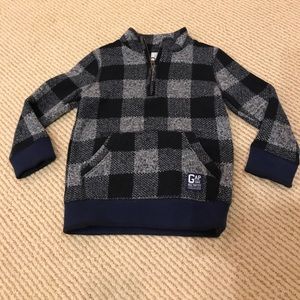 Baby GAP blue & gray pullover sweater  - Size 2T