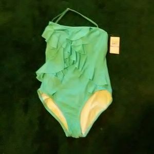 SOLD Michael Kors Ruffle Swimsuit