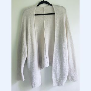 Open slouchy cardigan