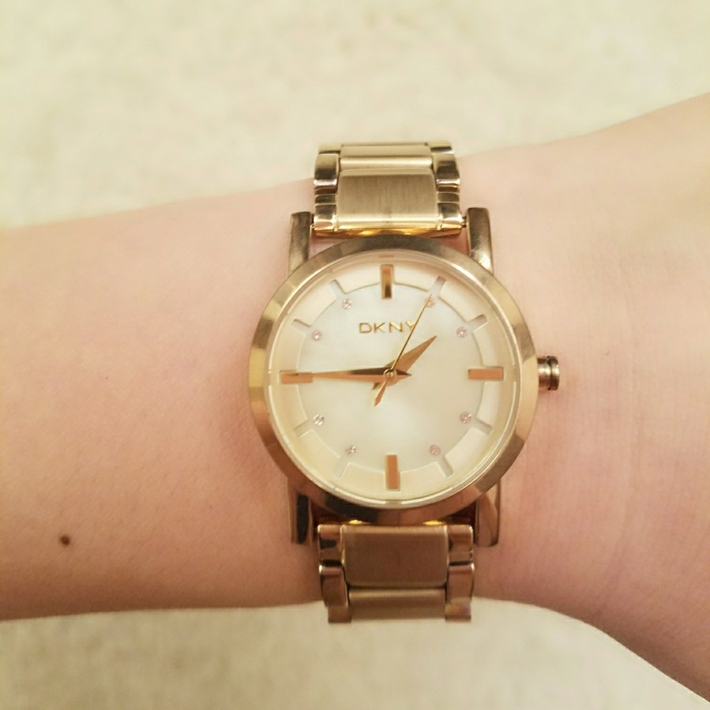 DKNY Women's Watch w/ Crystal Dial