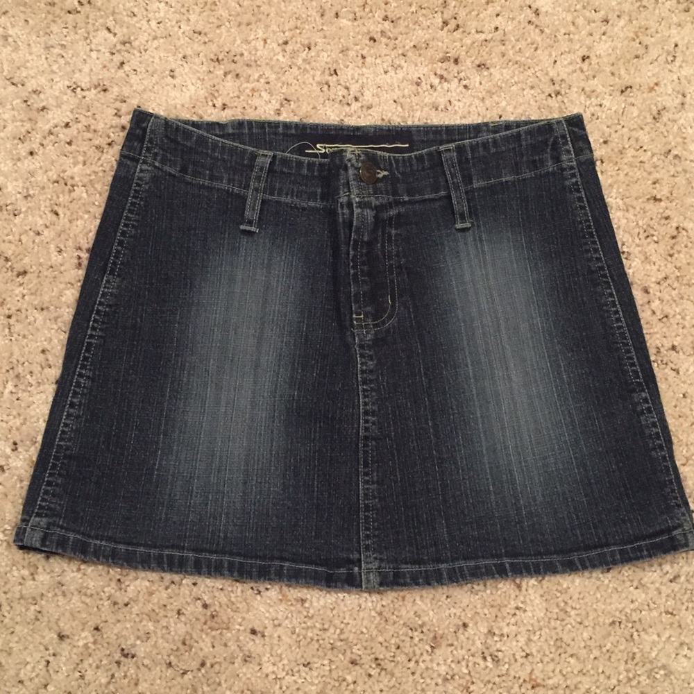 Denim skirt