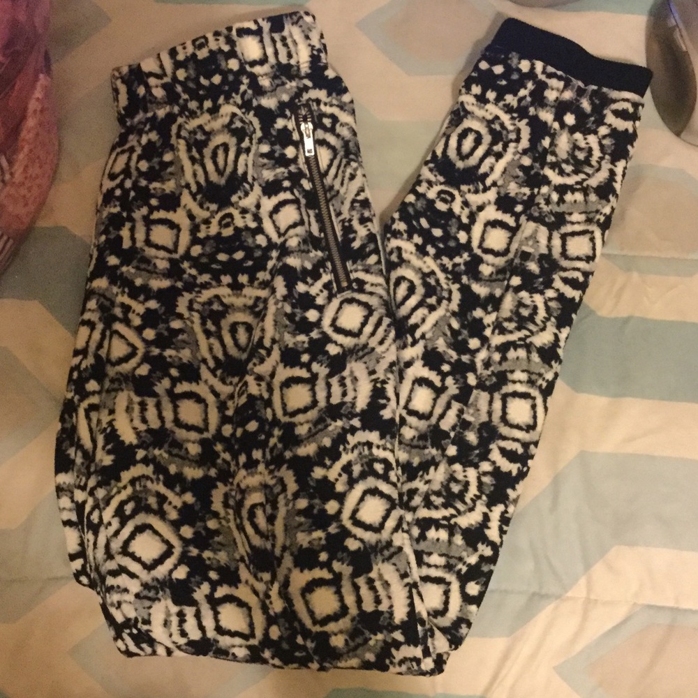 Patterned Joggers