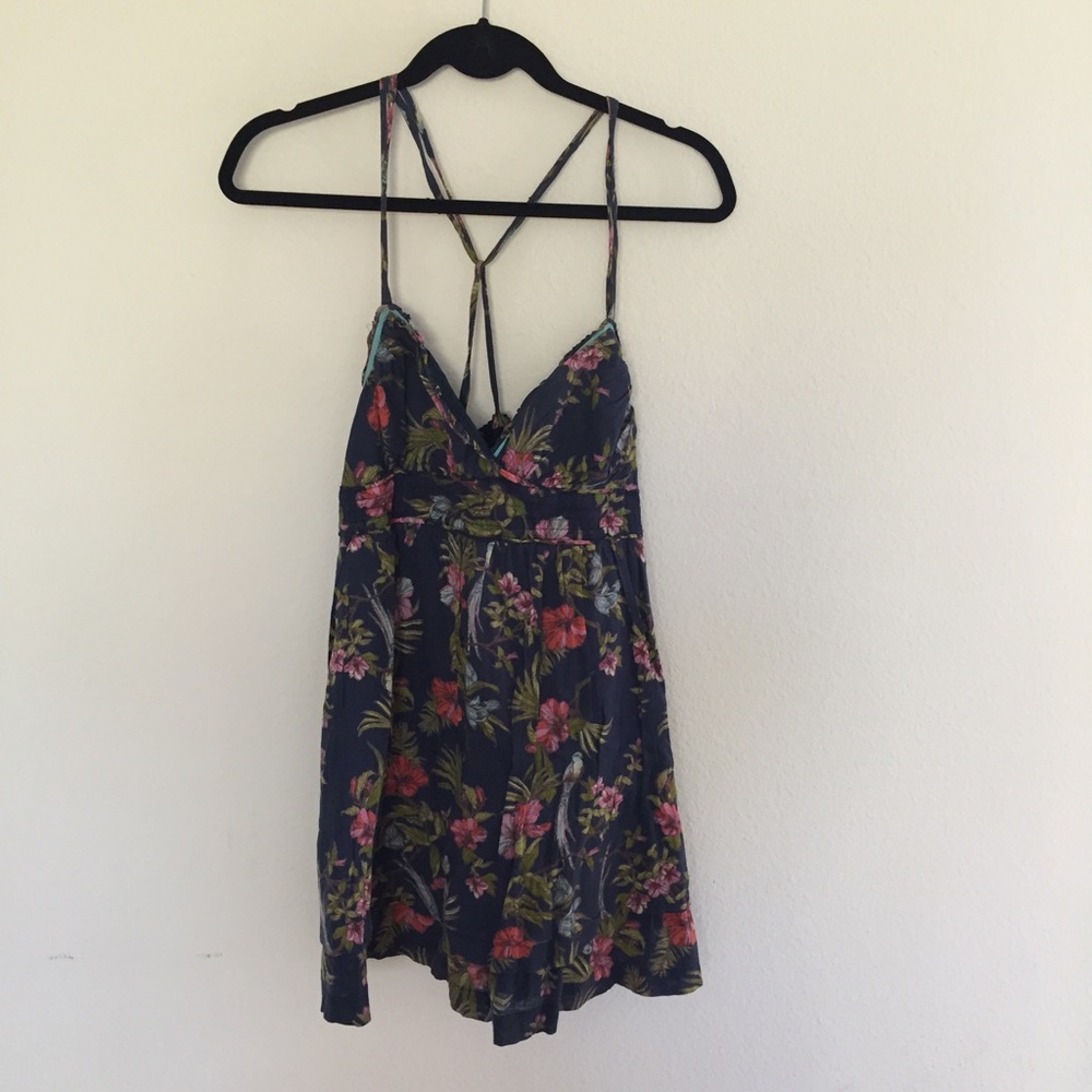 Hollister floral tank dress