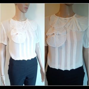 Elegant Ruffled Blouse