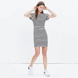 Madewell Striped Biennial Dress. Size 0.