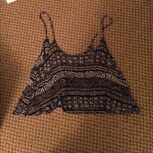 Patterned crop top