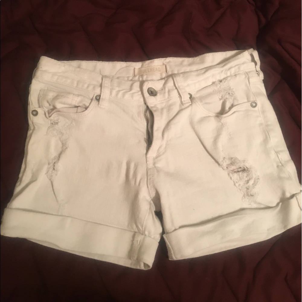 White Bullhead Shorts