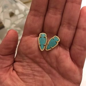 Kendra Scott turquoise earrings