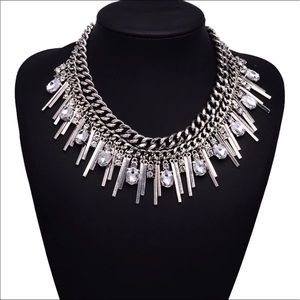 Simple Silver Fashion Necklace