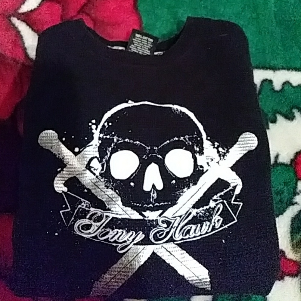 Tony Hawk long sleeve boys shirt
