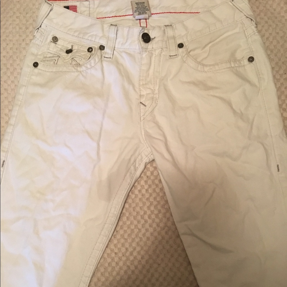 32 men's  Authentic True Religion cut offs 2for1