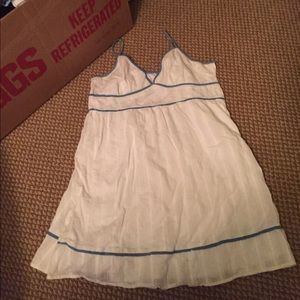 White spring/summer sun dress