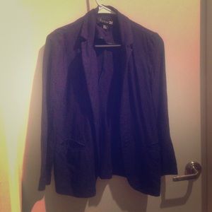 Dark Navy, linen blazer