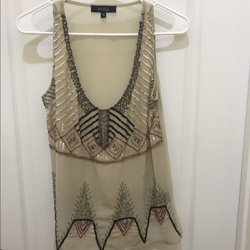 ✨ Beaded Angl Top ✨