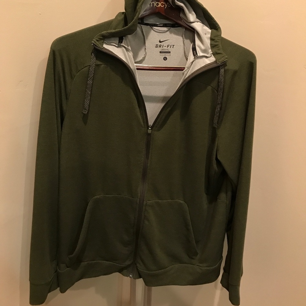 Nike Dri-fit full zip hoodie