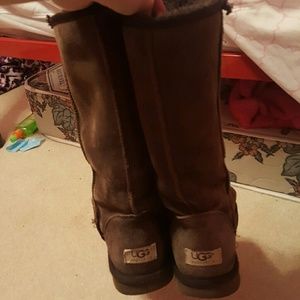 very worn UGG boots