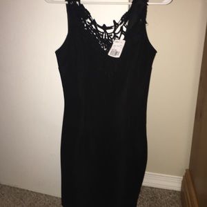 NWT SEXY LACY body con dress Forever 21