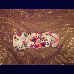 Floral Bikini Top Gossip Collection M