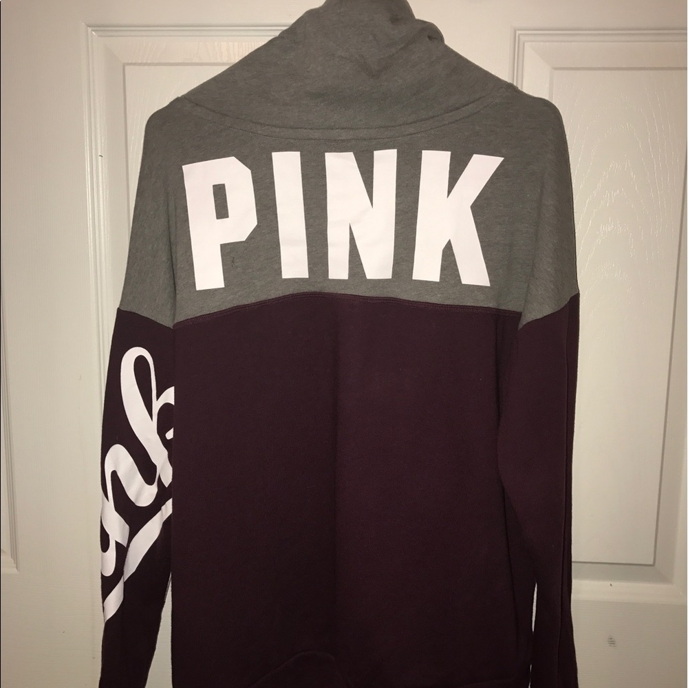 VS Burgundy cowl neck