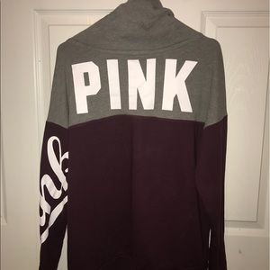 VS Burgundy cowl neck