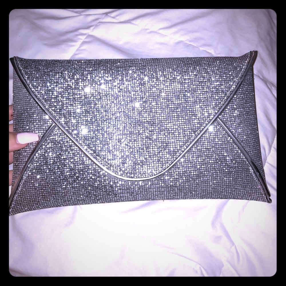 Large Sparkly Clutch