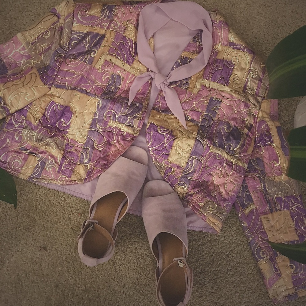 💜💜 Vintage cropped costume jacket 💜💜
