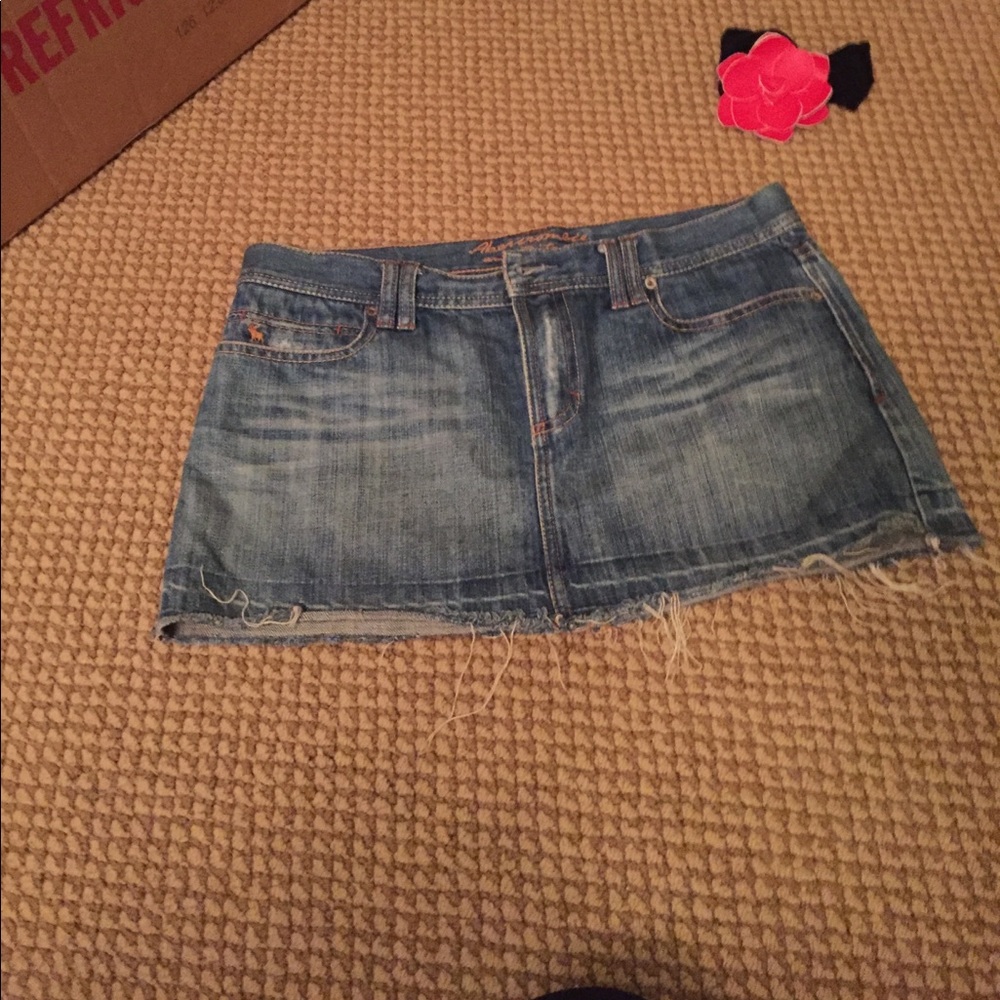 Abercrombie and Fitch denim skirt