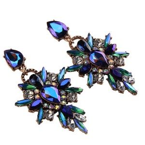 New Colorful Statement Earrings