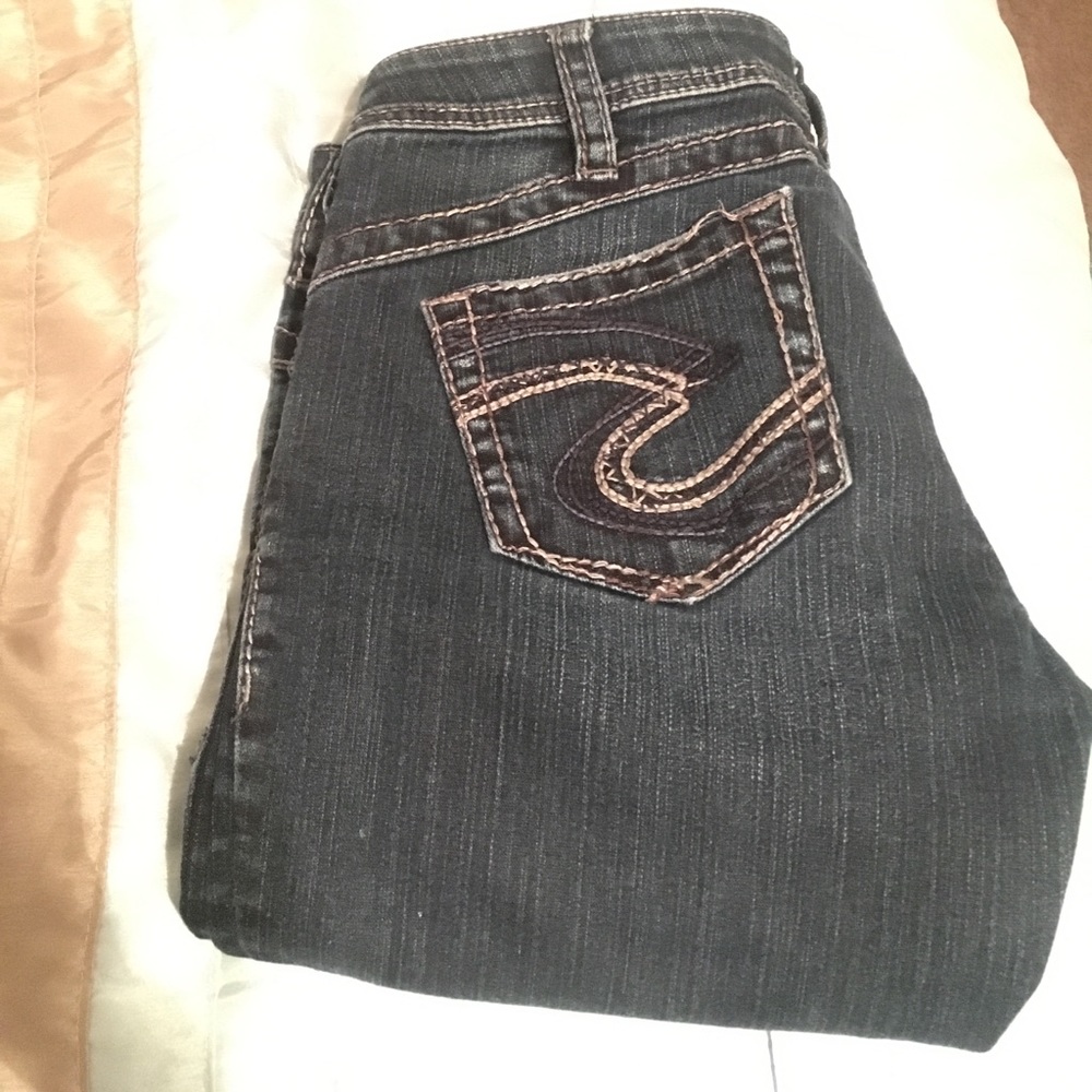 Sliver jeans Boot Cut Dark Wash